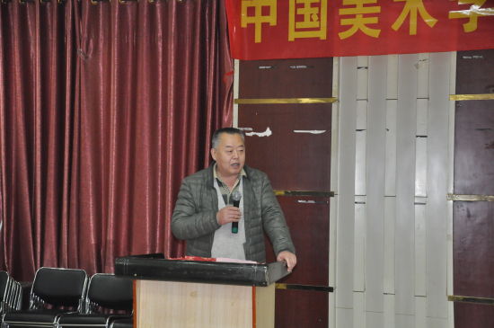 原菏泽市市委常委、军分区政委宋新立做总结