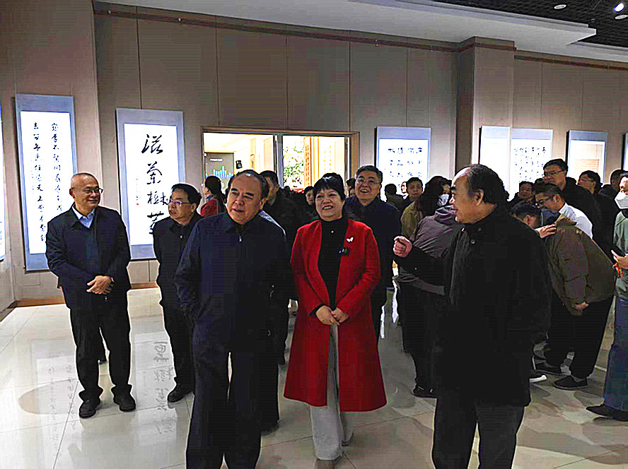 翰墨润初心 巾帼赋华章谢玉菡书法作品展在菏泽图书馆开幕